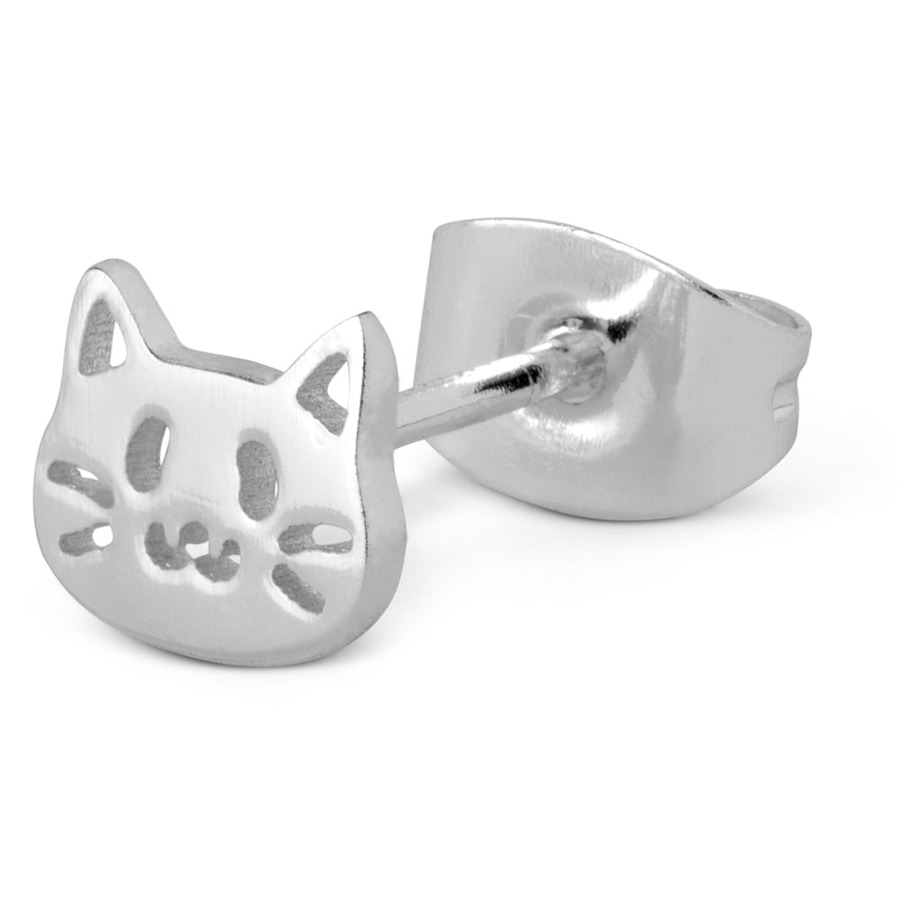 LULU Copenhagen The Cat ørering 1 stk Ear stud, 1 pcs Silver Plated