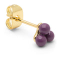Trio ørering 1 stk - Purple Harvest