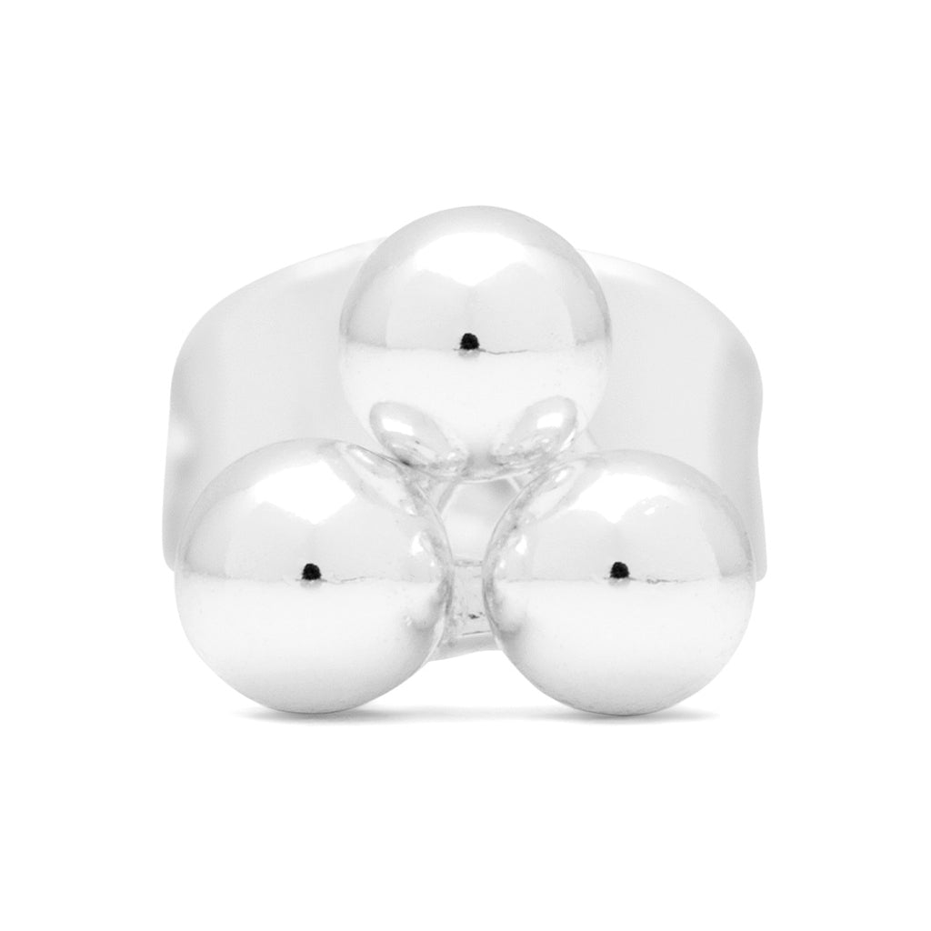 LULU Copenhagen Trio ørering 1 stk Ear stud, 1 pcs Silver Plated