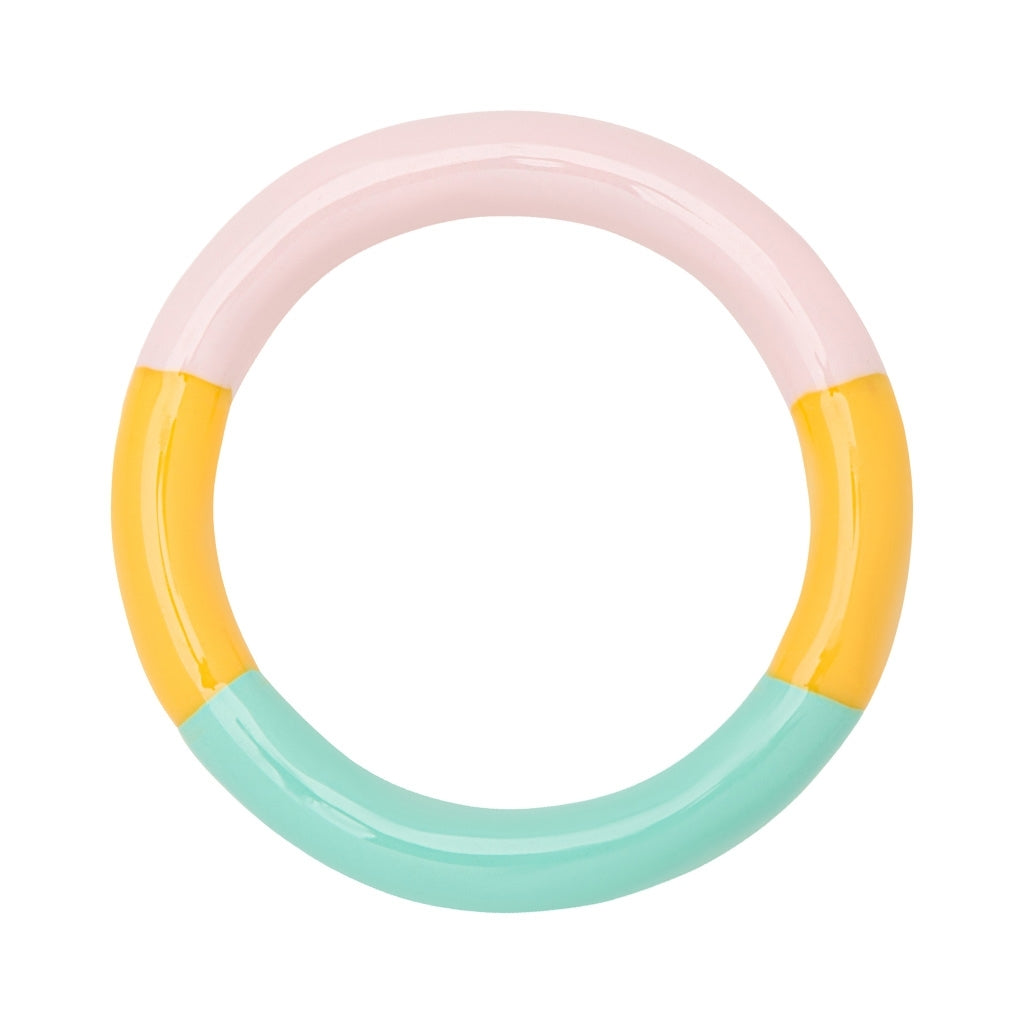 LULU Copenhagen Triple Color Ring Rings Sunset