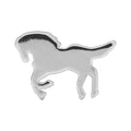 Wild Horse ørering 1 stk - Silver Plated