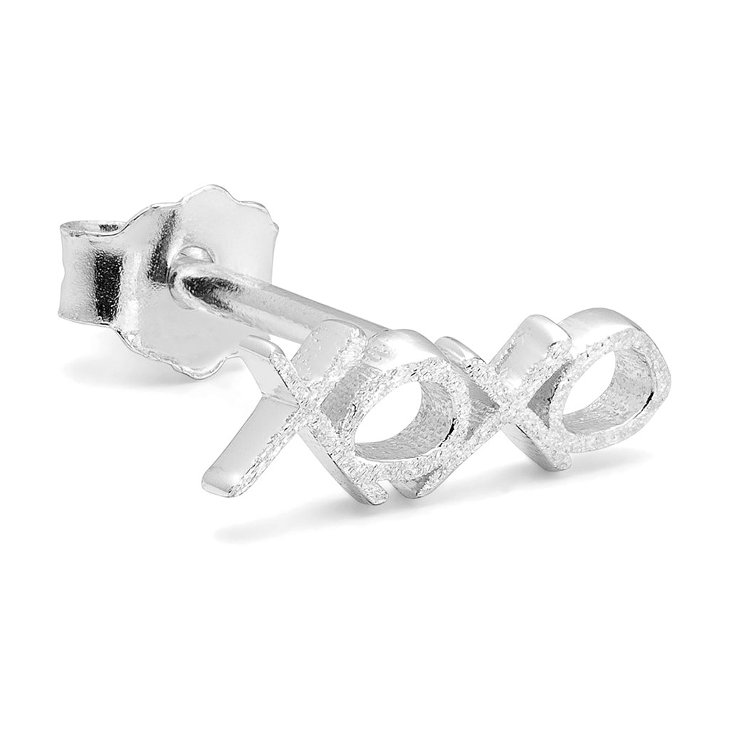 LULU Copenhagen XOXO 1 stk Ear stud, 1 pcs Sølv