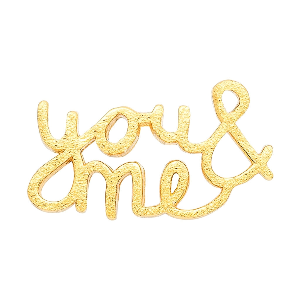 LULU Copenhagen You&Me 1 stk Ear stud, 1 pcs Forgyldt
