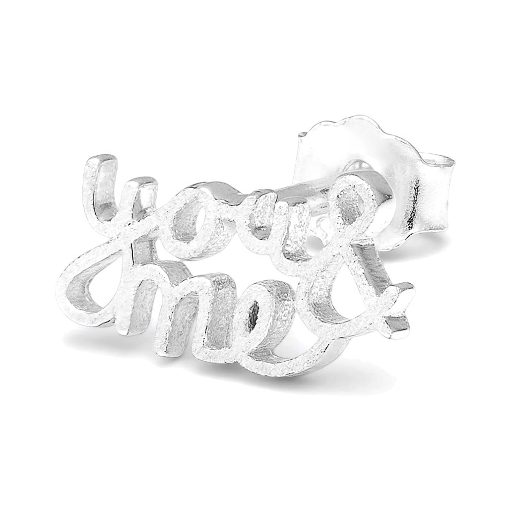 LULU Copenhagen You&Me 1 stk Ear stud, 1 pcs Sølv