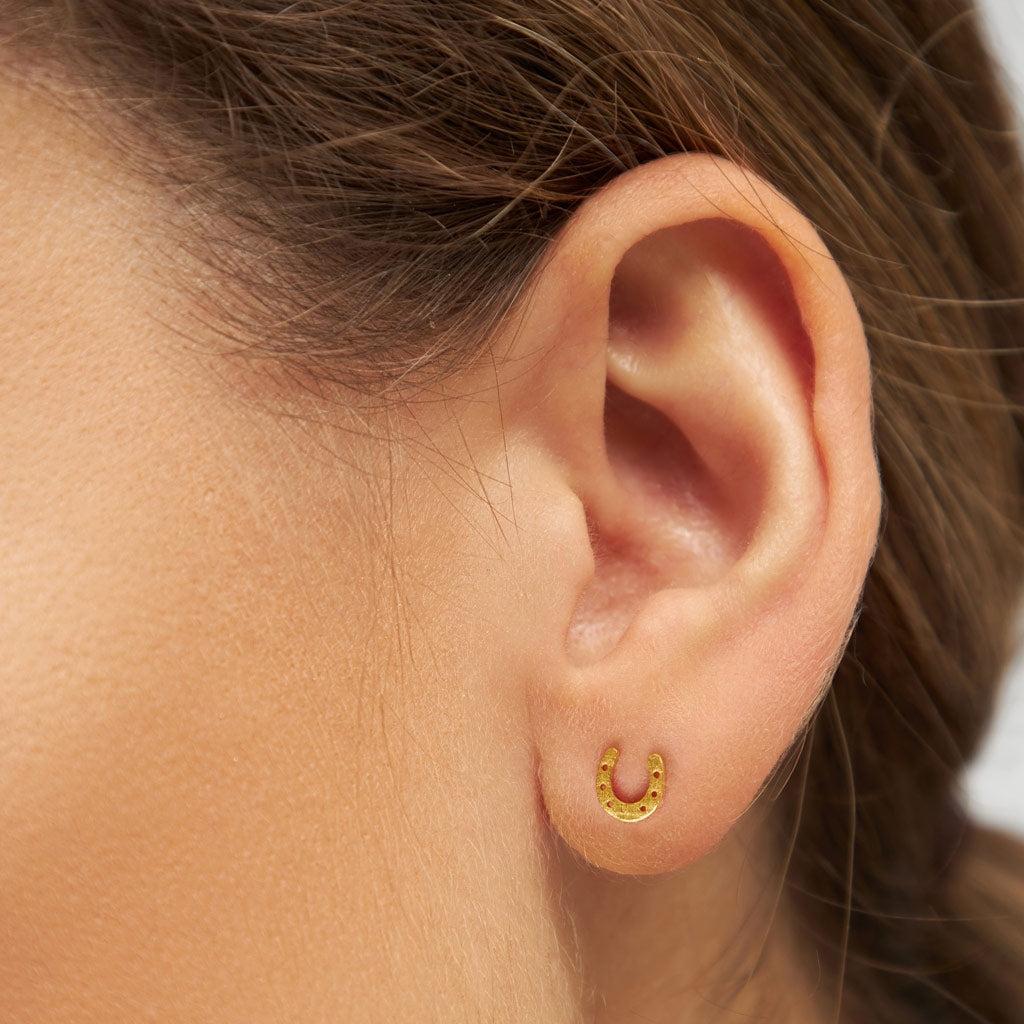 LULU Copenhagen Luck ørering 1 stk Ear stud, 1 pcs Forgyldt
