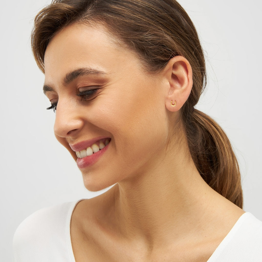 LULU Copenhagen Luck ørering 1 stk Ear stud, 1 pcs Forgyldt